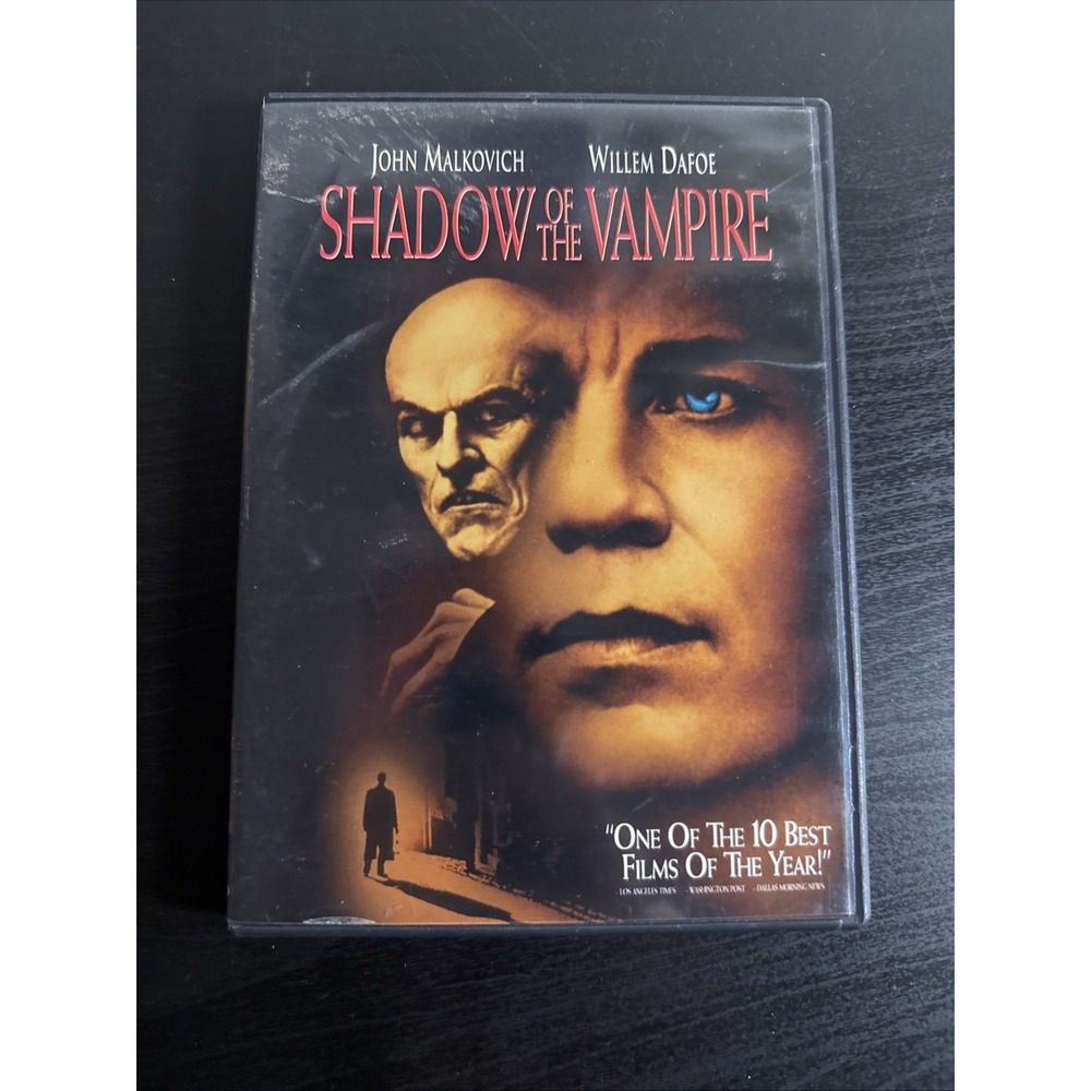 Shadow of the Vampire (DVD) Widescreen Willem Dafoe John Malkovich Rare OOP
